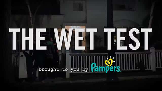 Featured image for “What’s Up Moms: “The Wet Test” Pampers Ad”